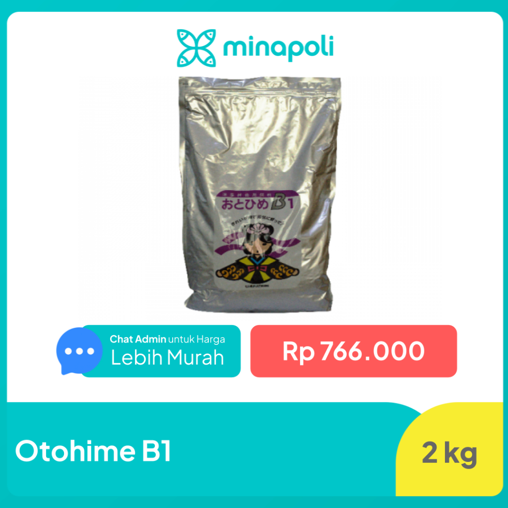 Pakan Ikan Otohime B1 Kemasan 2 kg