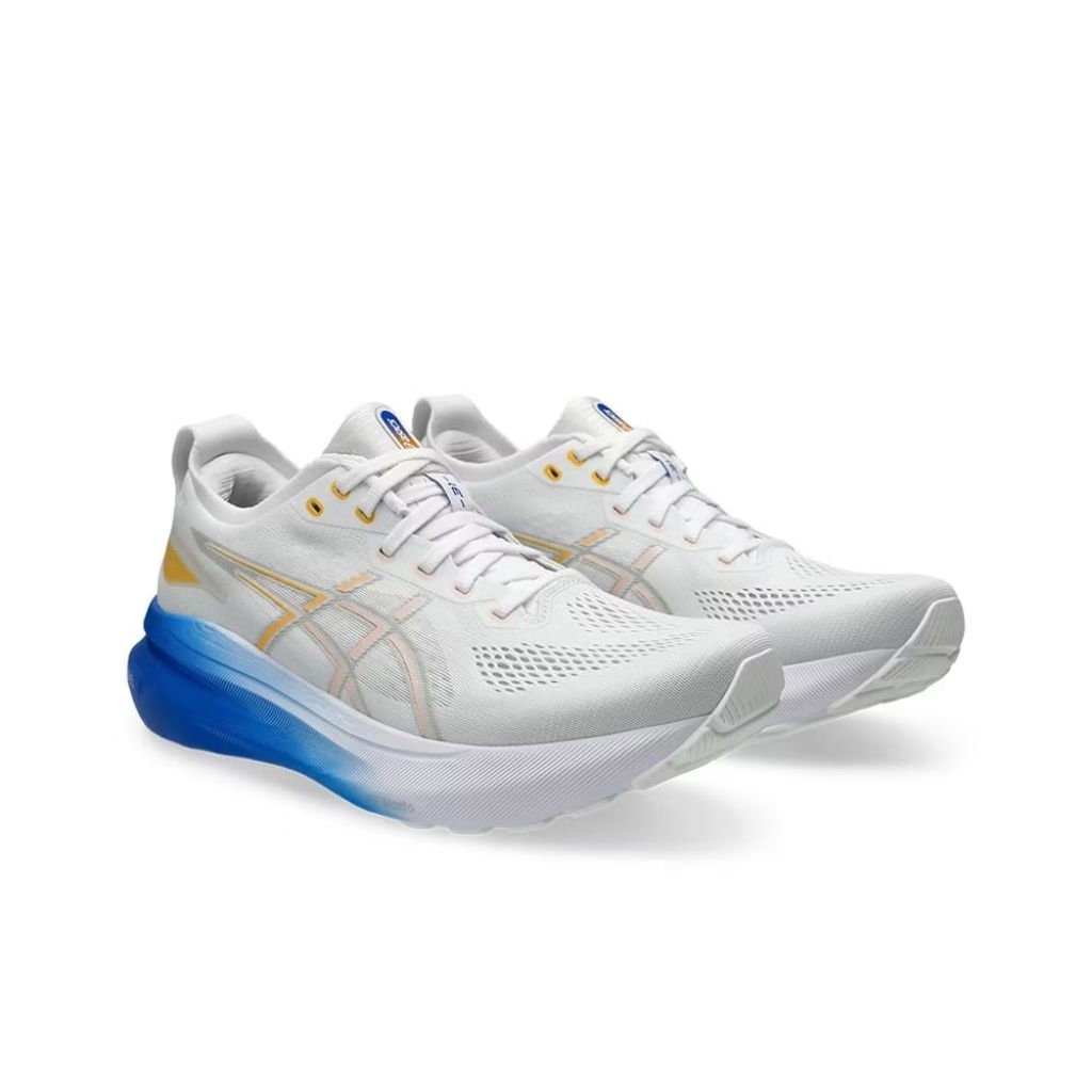 ASICS Men Gel-Kayano 31 Sepatu Olahraga Lari Putih White Shoes Original