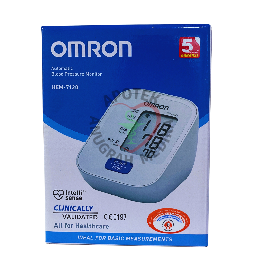 Tensimeter Digital Omron HEM 7120 + ADAPTOR Omron
