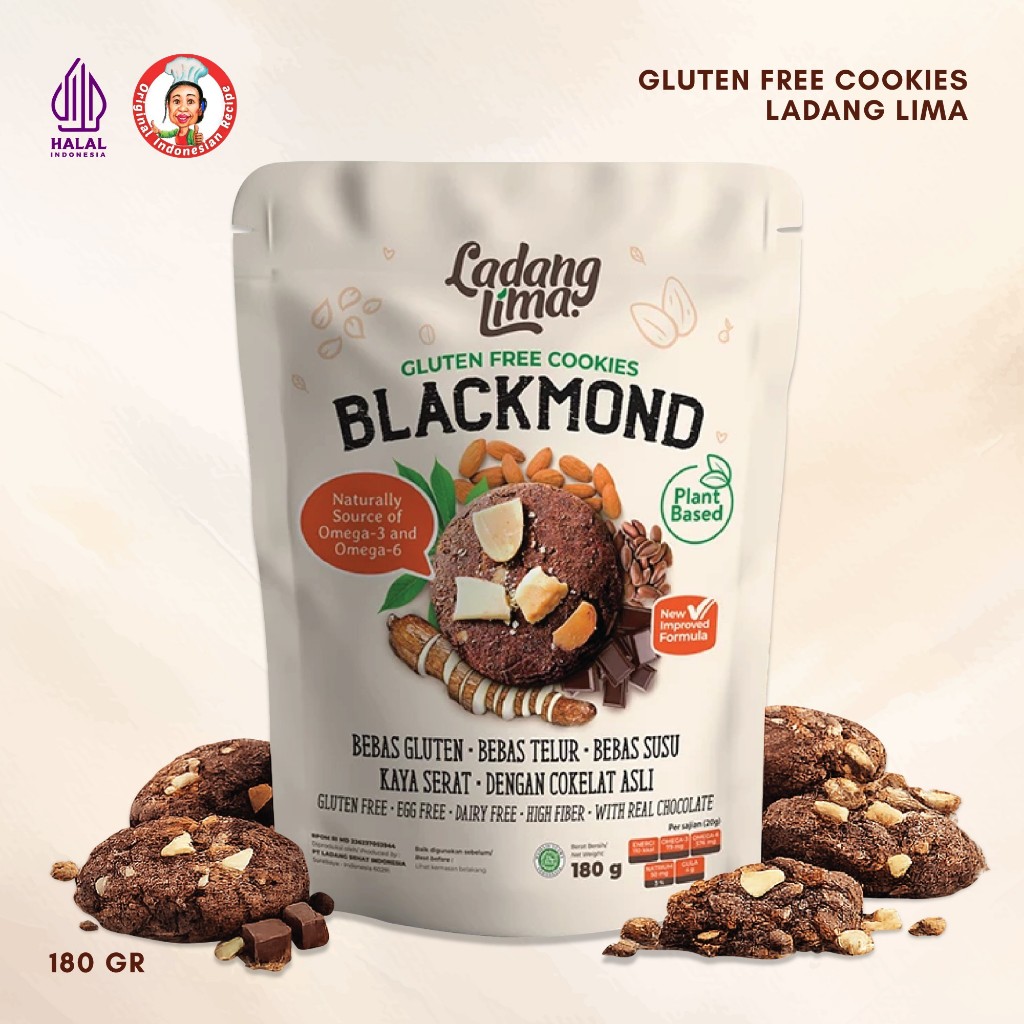 Ladang Lima Gluten Free Cookies Aneka Rasa Snack Sehat Tanpa Gluten