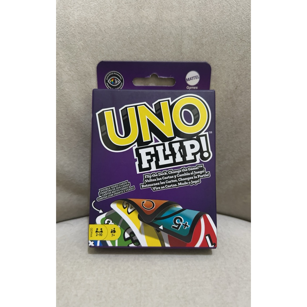 UNO FLIP MATTEL CARD ORIGINAL - Permainan Kartu Games