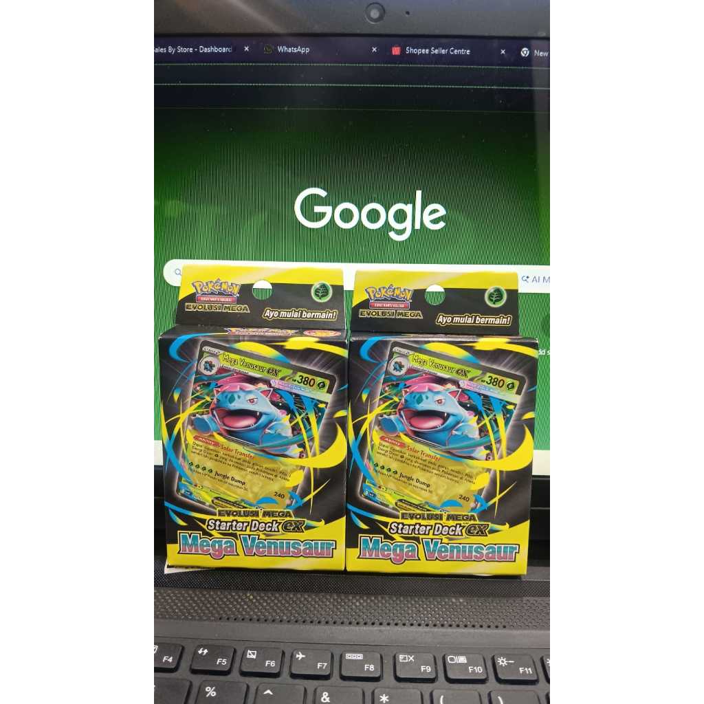 TCG Pokemon Evolusi Mega Starter Deck Ex Mega Venusaur