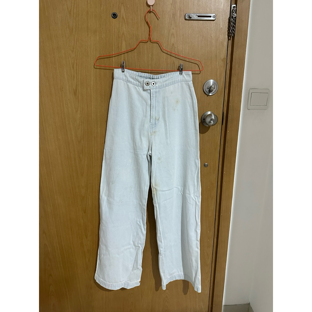 preloved - kulot highwaist jeans