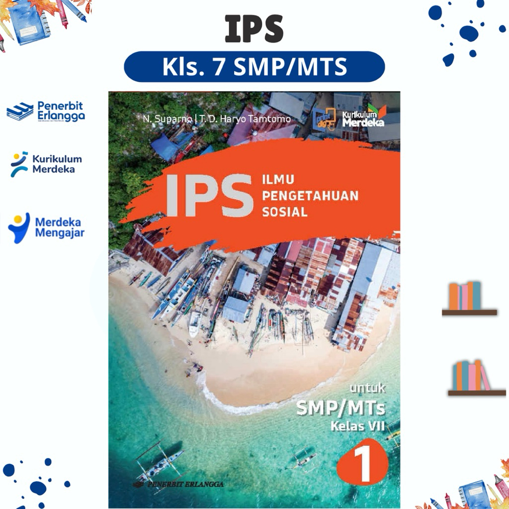 BUKU IPS KLS. 7 SMP/MTS - PENERBIT ERLANGGA