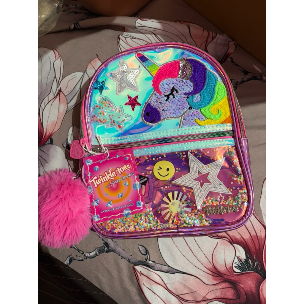 Skechers Twinkle Toes Happy Mini Unicorn Backpack Girls - Multi