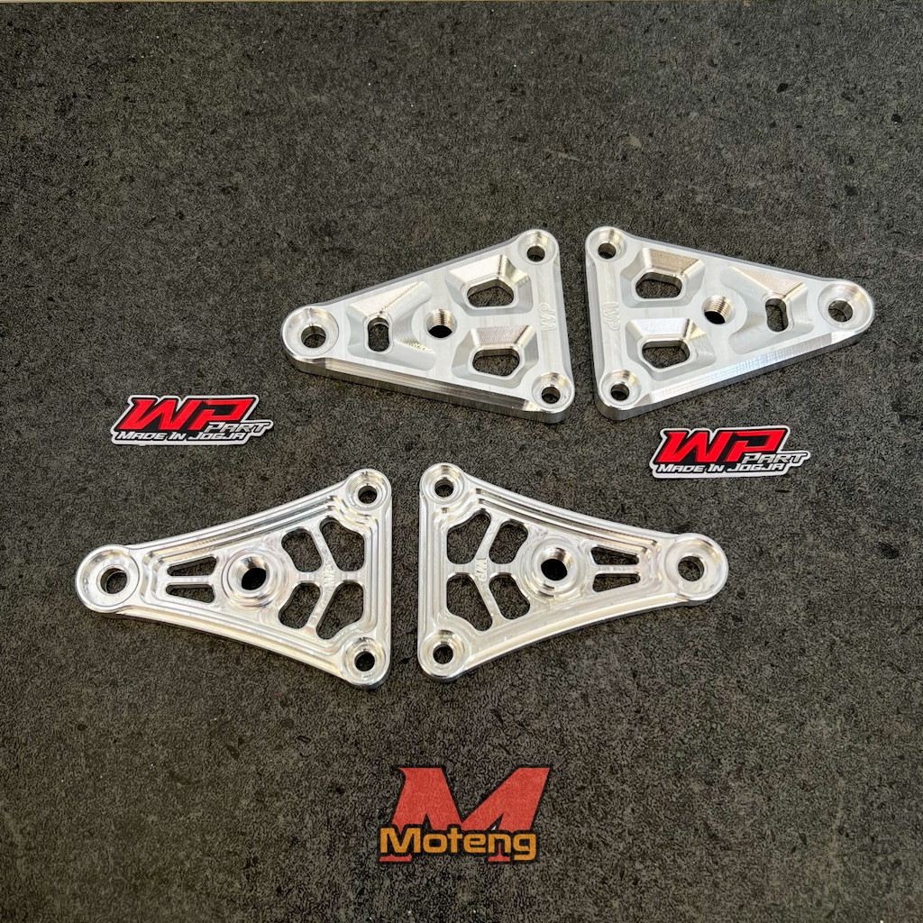 Kupingan Lampu CNC GL100 GL 100 125 WP part Whellprof