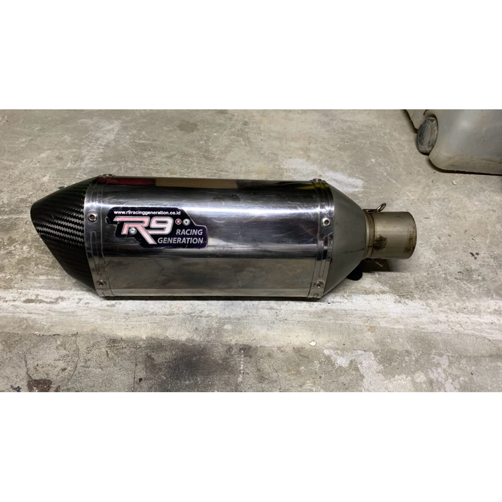 Knalpot R9 Motegi Silincer saja