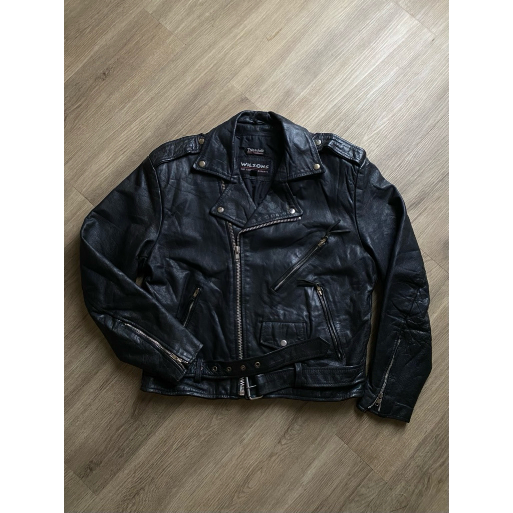 “WILSON” BOXY RAMONES LEATHER JACKET