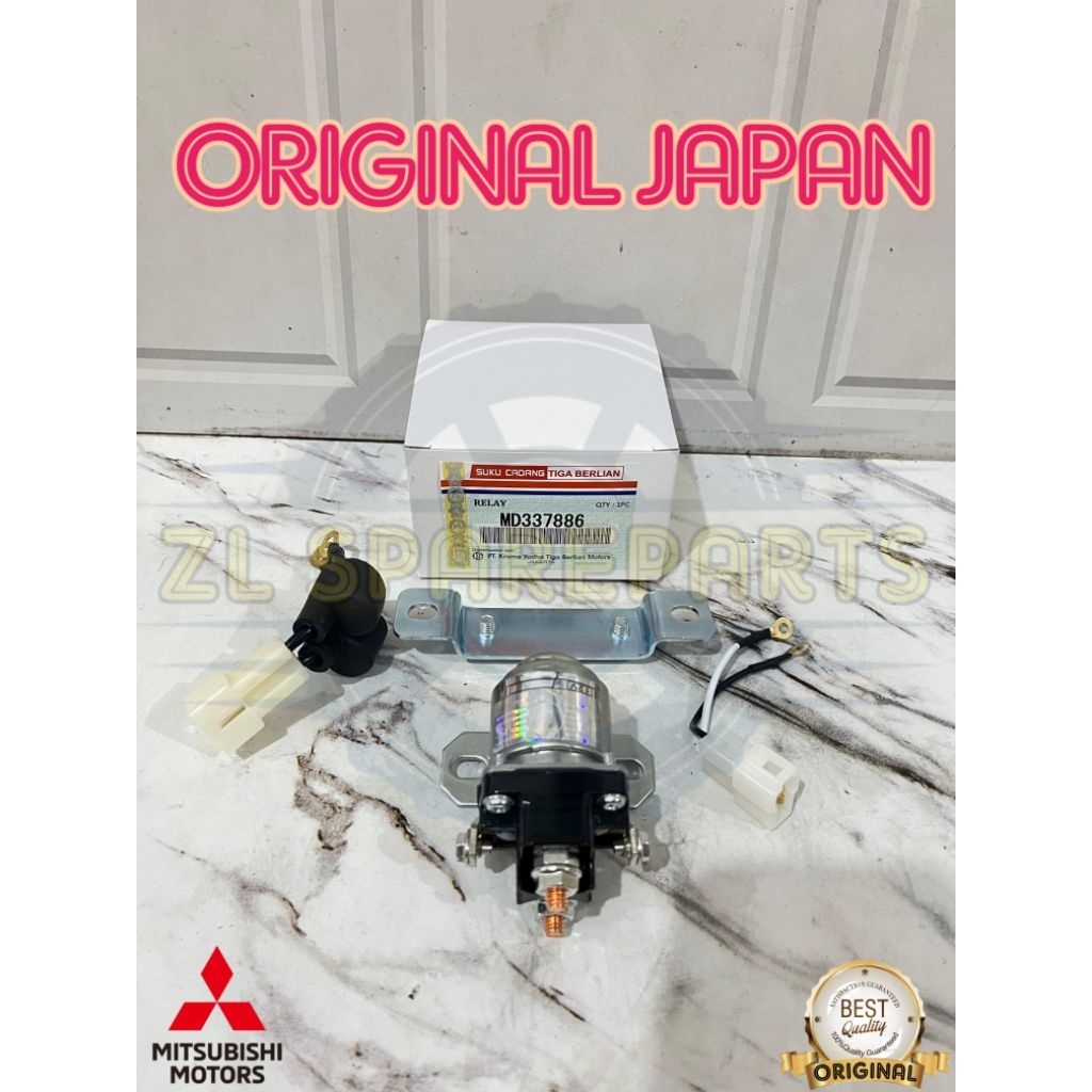 RELAY STARTER RELAY GLOW PLUG L300 DIESEL ORIGINAL JAPAN ASLI