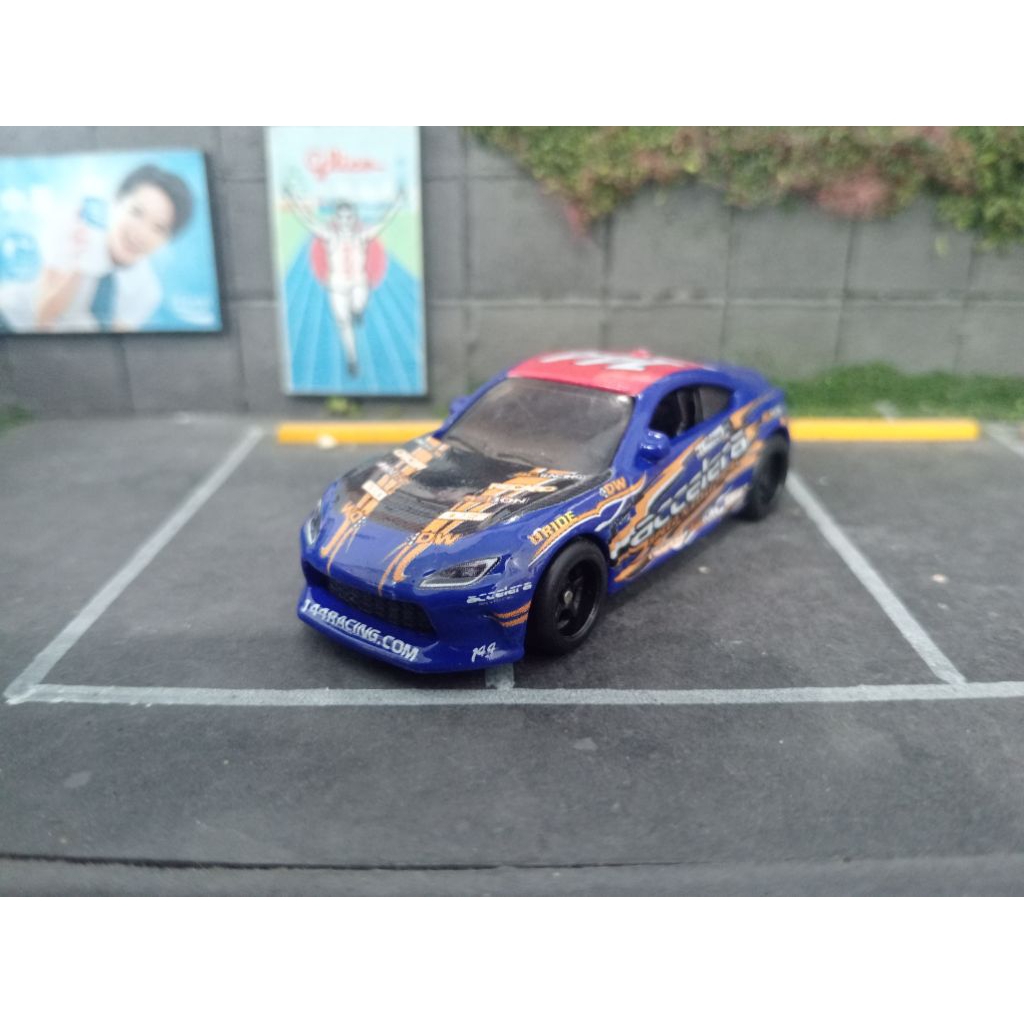 hot wheels toyota gr86 cup custom accelera nate hamilton
