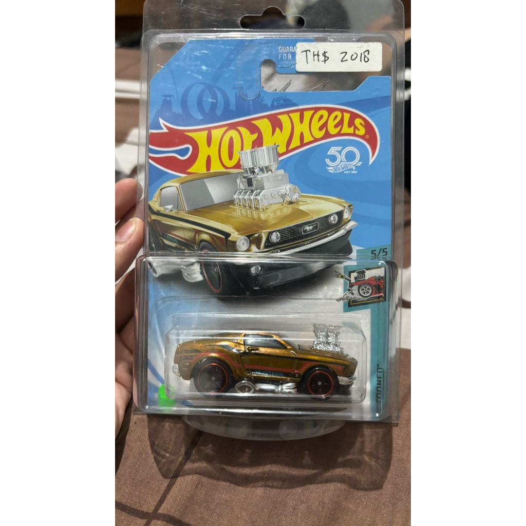 Hot Wheels Super Treasure Hunt (STH) 68 Mustang Tooned