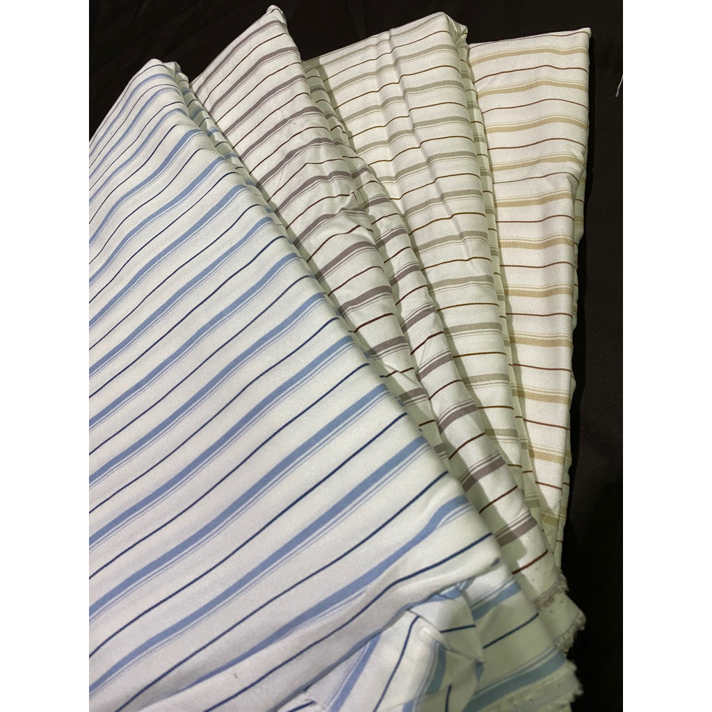 KAIN RAYON TWILL PREMIUM MOTIF SALUR