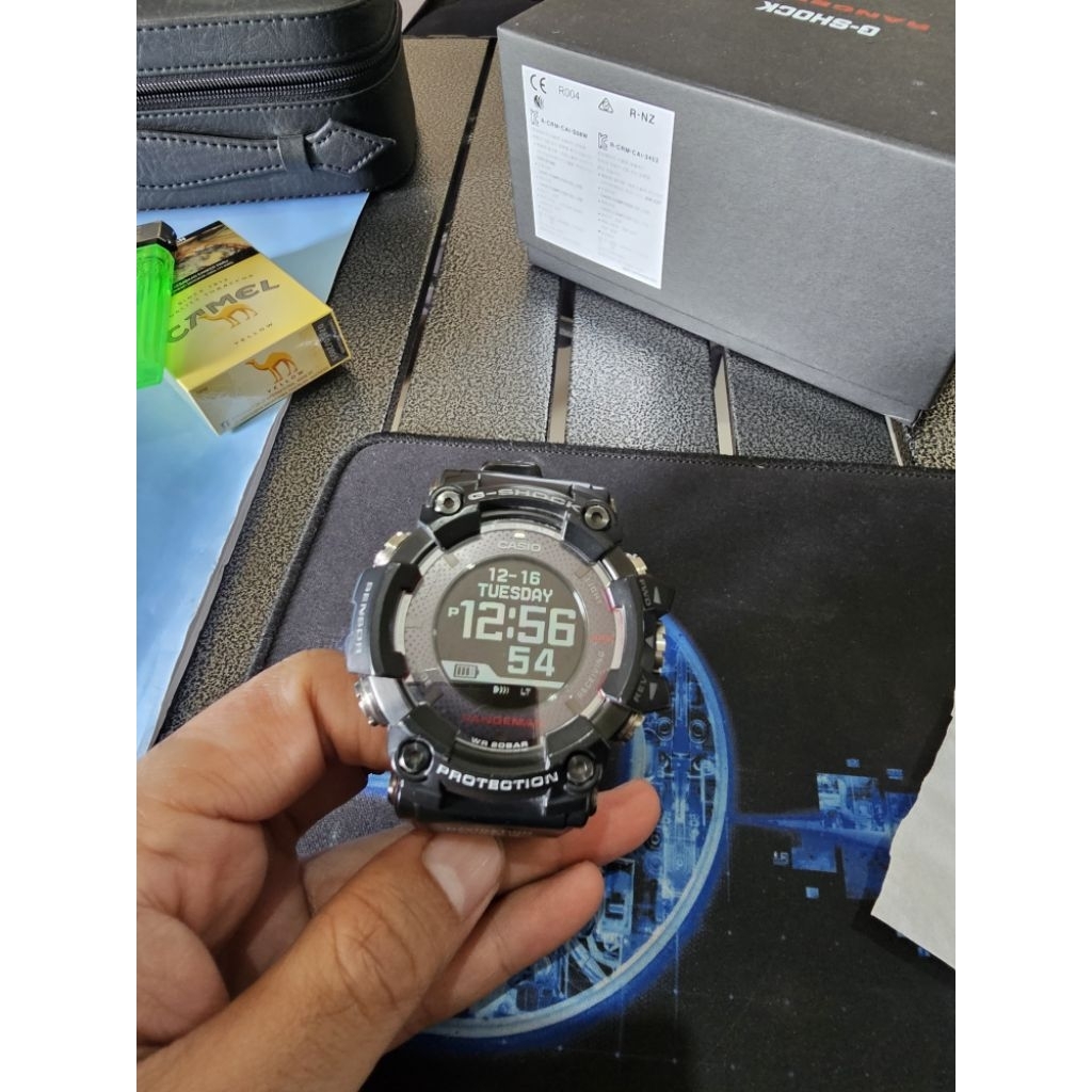Casio G Shock Rangeman GPR B1000 Black Second