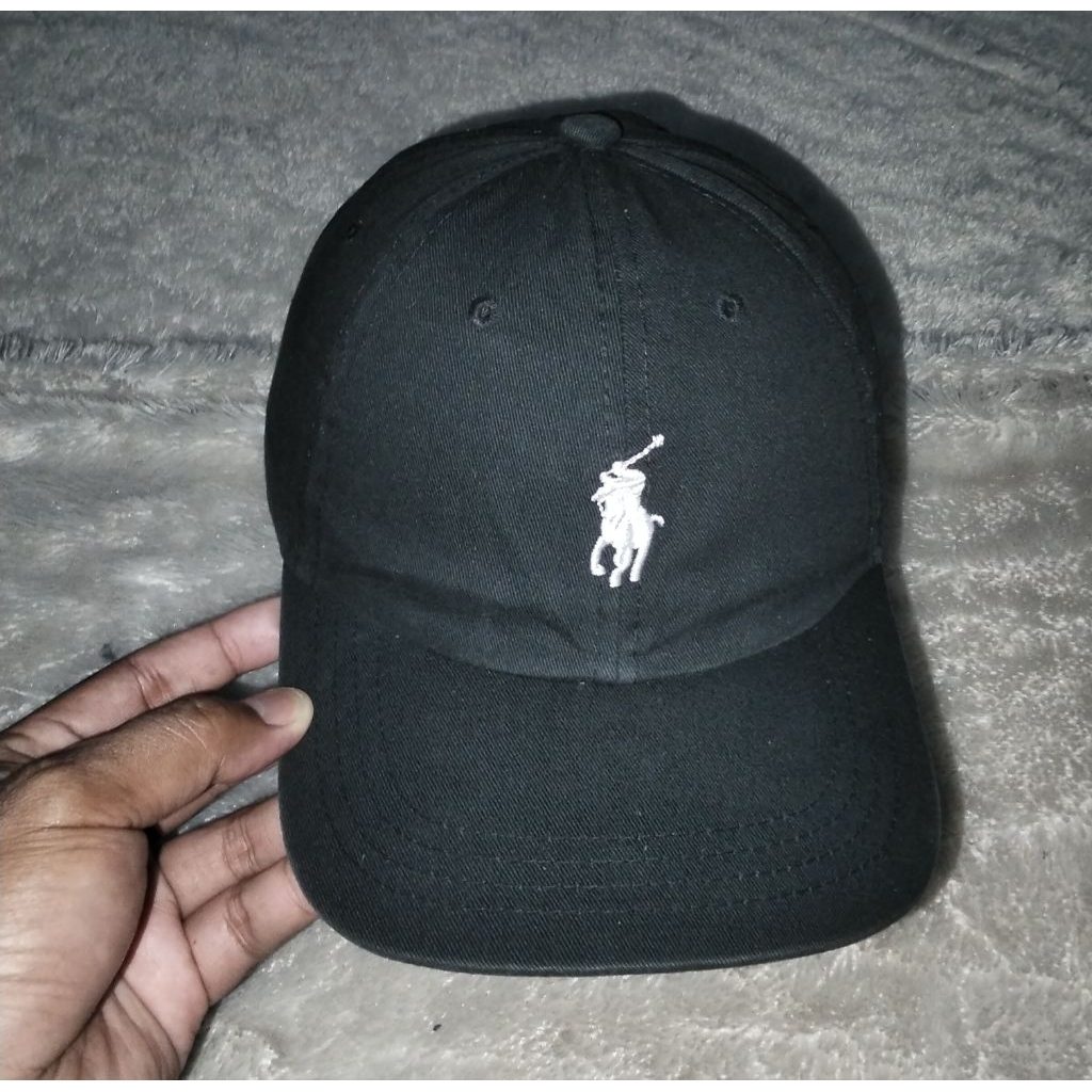 Topi Polo by Ralph Lauren hitam Second