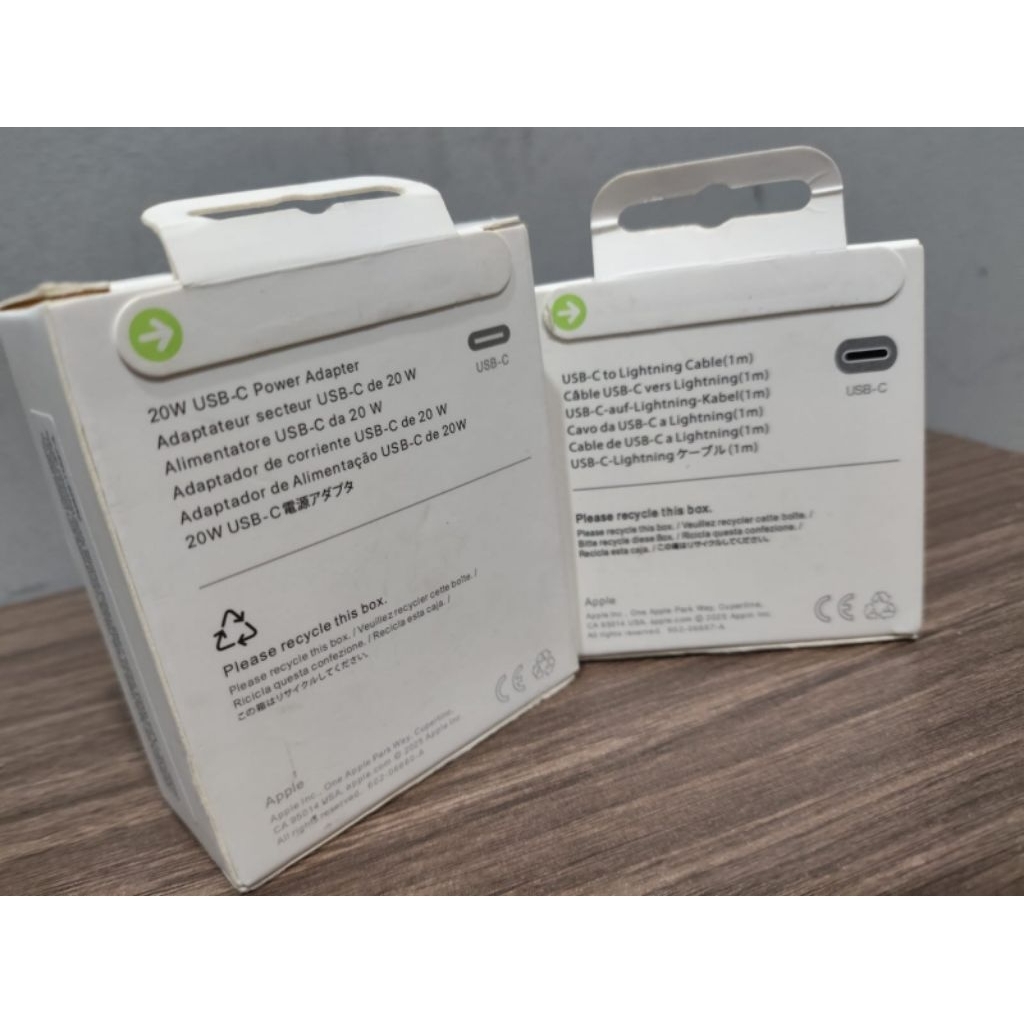 Charger Iphone 20 Watt Original lengkap