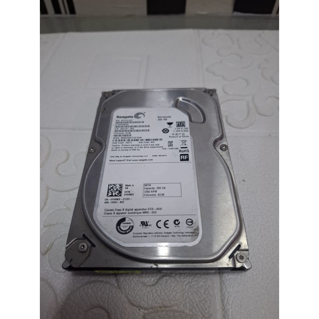 HARDISK PC 3,5" 250GB HARDISK KOMPUTER 250GB SATA