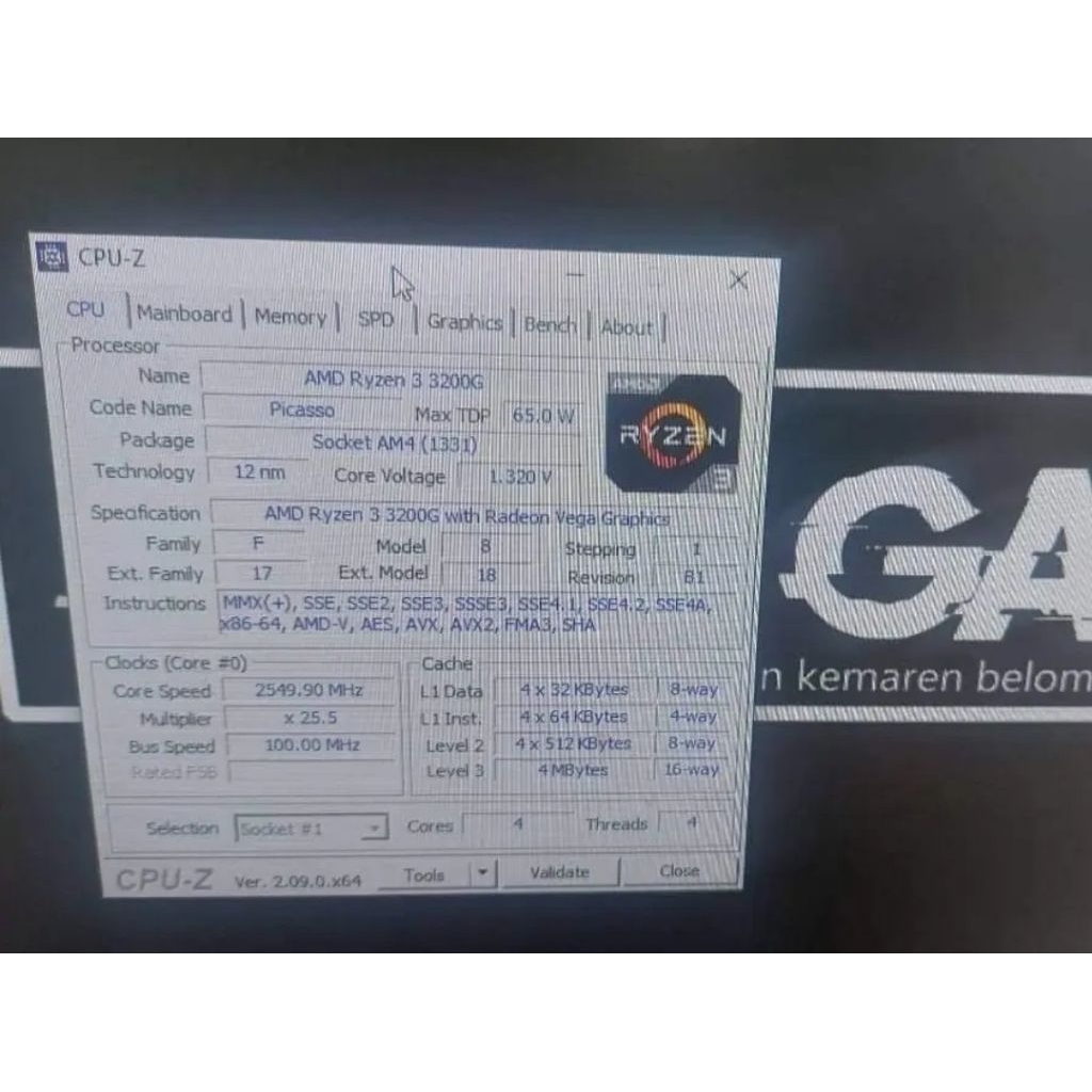 Ryzen 3 3200g Fullset