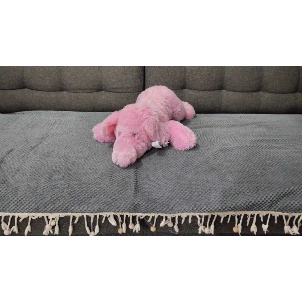 Preloved Boneka Anjing Pink