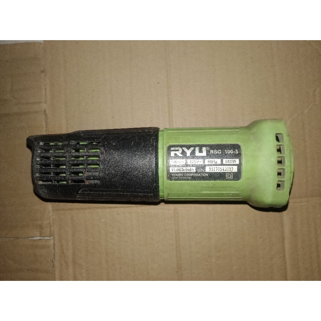 Cover Body Gerinda Ryu Rsg 100-3 Original Bekas Pemakaian