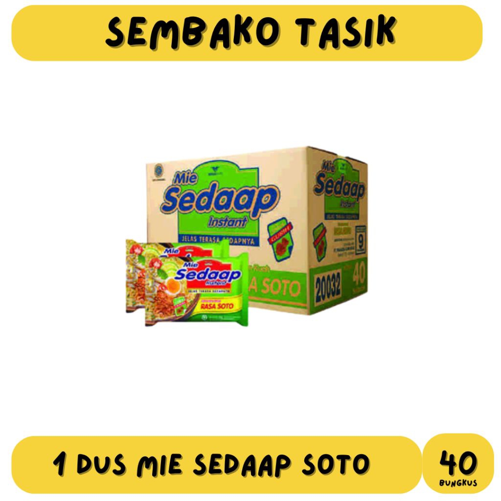 1 DUS MIE SEDAAP SOTO