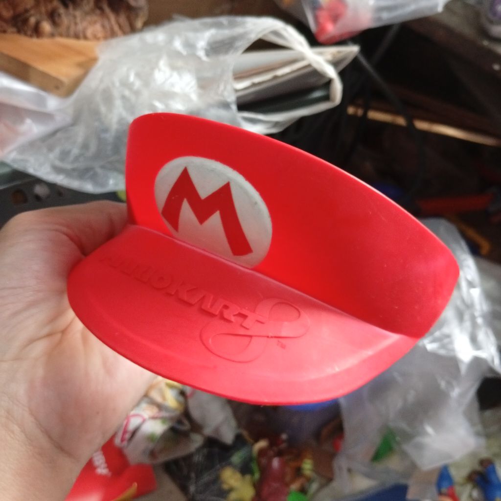 happy meal toys Mario Bros hat mario