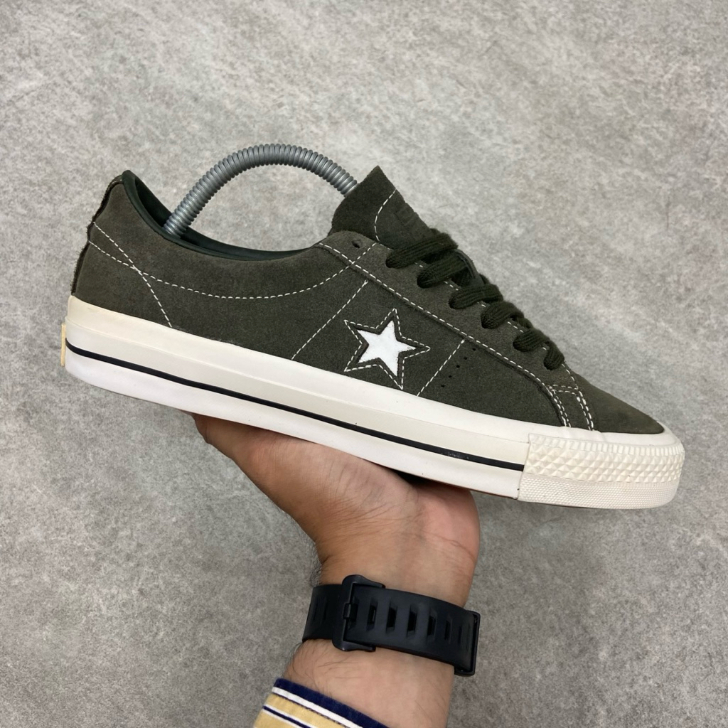 [Size 40] Converse One Star Pro Suede Low Sequoia Brown 2017 (157872C) Second Original Kondisi Mulus