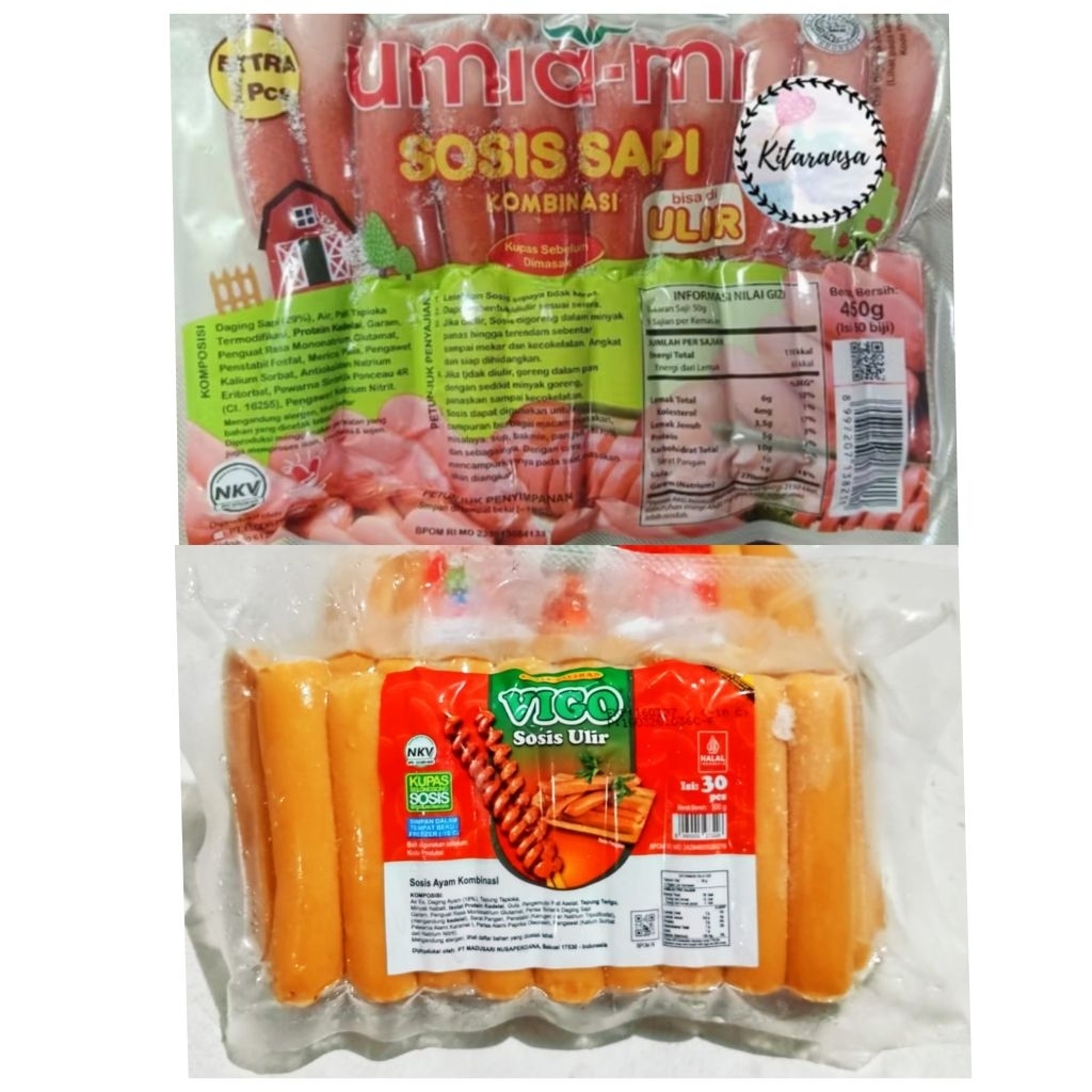Sosis Sapi Ulir/Umiami/Sosis/Sosis Ulir/Sosis/Vigo