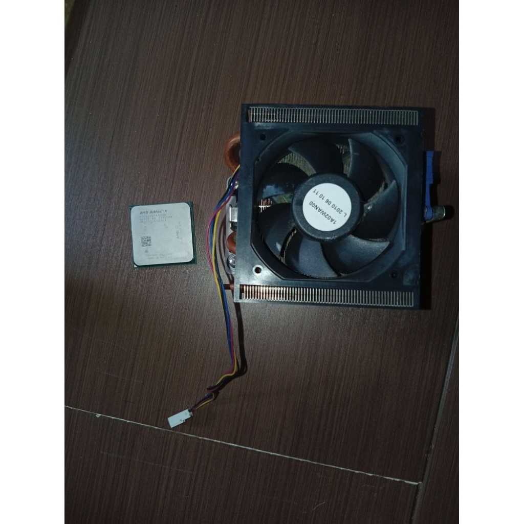 AMD Athlon ii Socket AM3+ dan fan normal bekas copotan pc