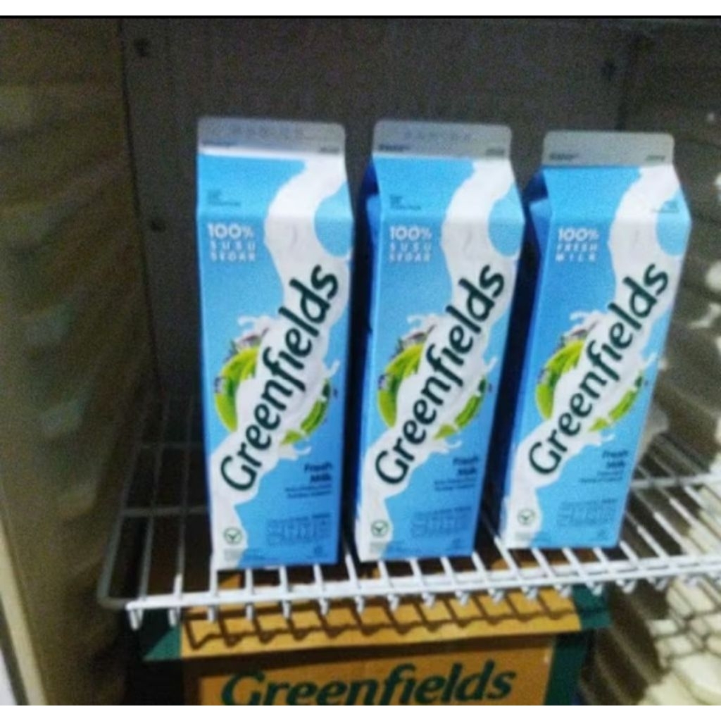 Susu Greenfields fresh milk 1 liter