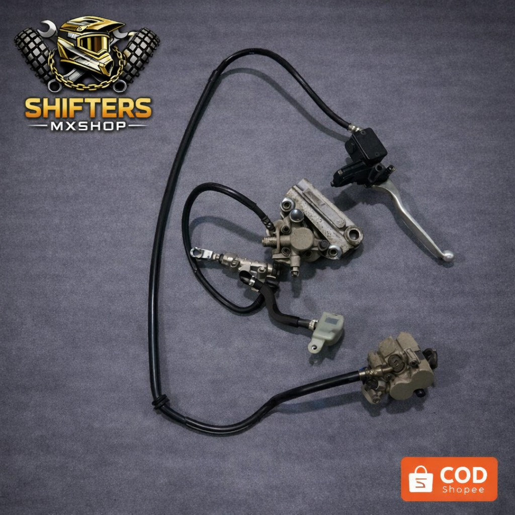 Remset KLX150 BF Ori Copotan | Master Rem Depan Belakang Asli