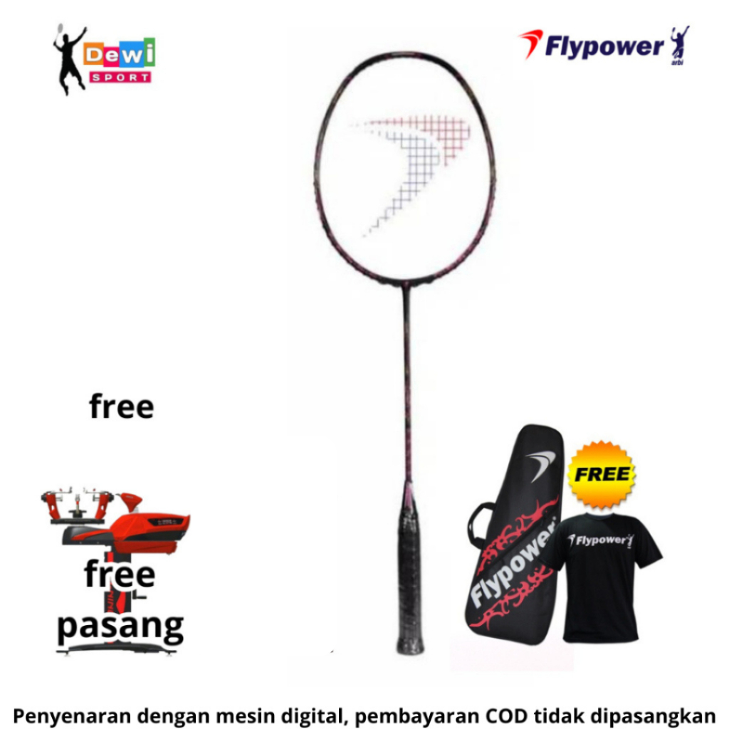 RAKET BADMINTON FLYPOWER COMET ORIGINAL