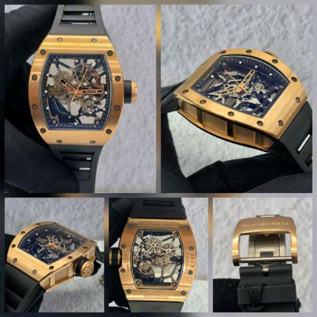 TERBARU JAM TANGAN RM035 AM3RIC4NS MANUAL WINDING SWISS ZF AUTOMATIC MOVEMENT JAM TANGAN LUXURY WATE