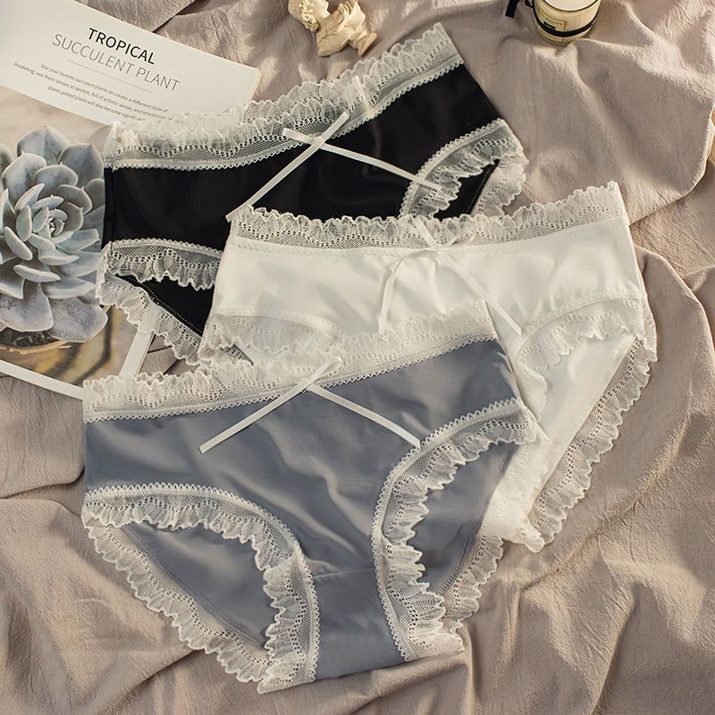 GO!CD1497 Celana Dalam Transparan Polos CD Seamles Pita Renda Underwear CD Motif Underwear Sexy Semp