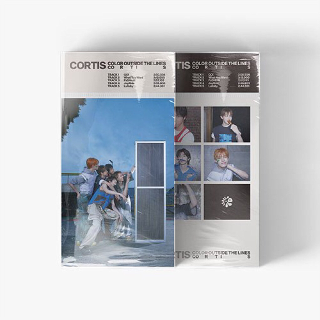 READY STOCK OFFICIAL CORTIS COLOR OUTSIDE THE LINES WEVERSE ALBUM VER