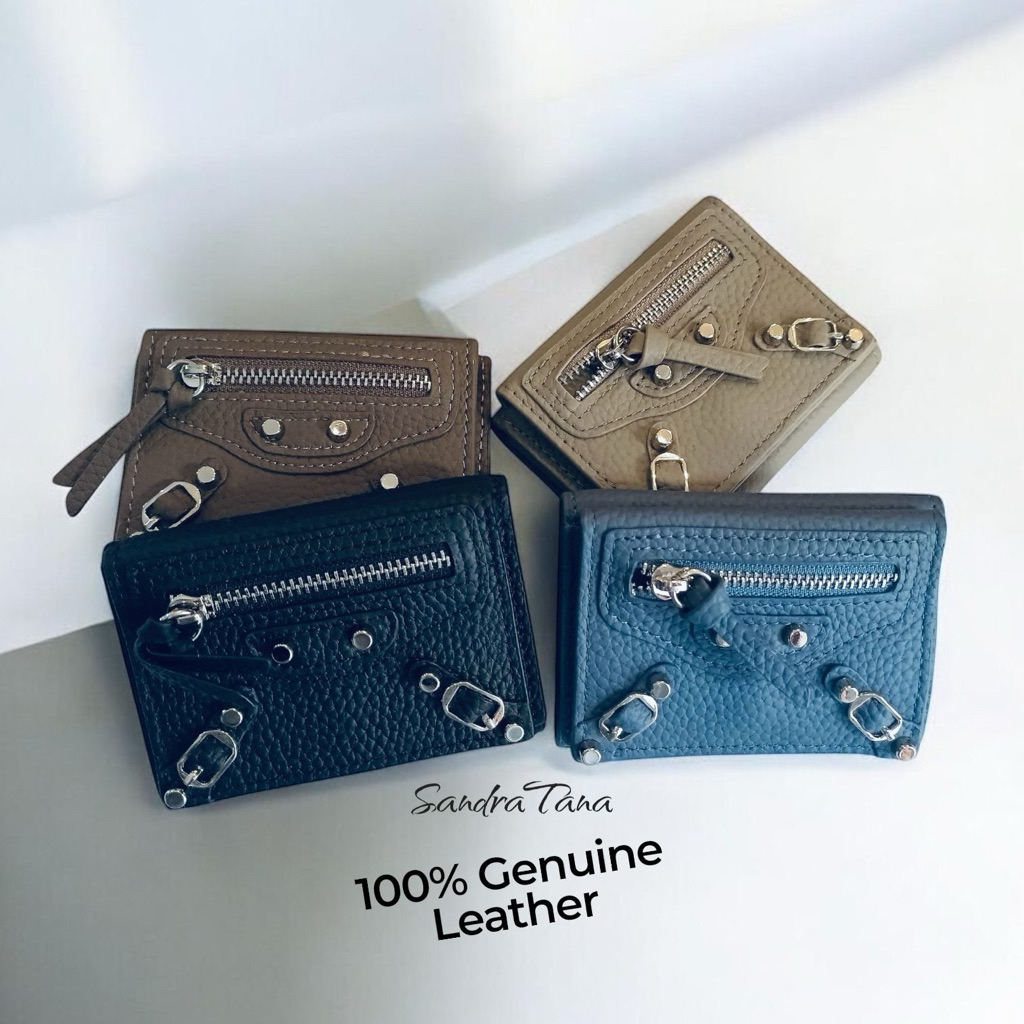 dompet mini kulit asli/dompet lipat/dompet wanita