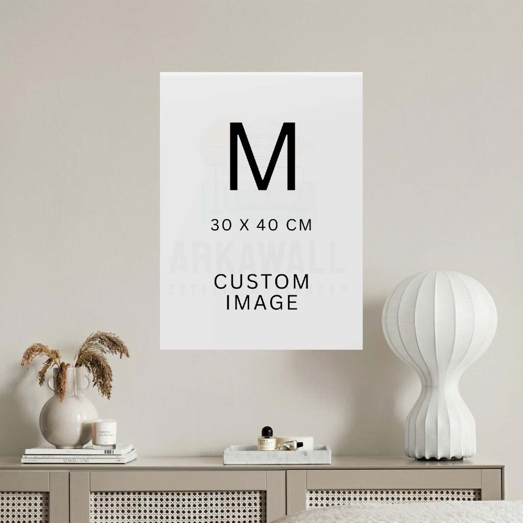 Cetak Foto Aesthetic Tanpa Bingkai | Foto Custom | Ukuran M