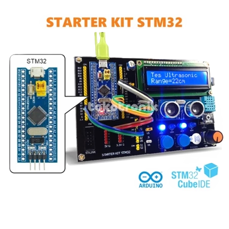 Starter Kit STM32 Paket Lengkap Belajar Pemrograman STM32 Bluepill