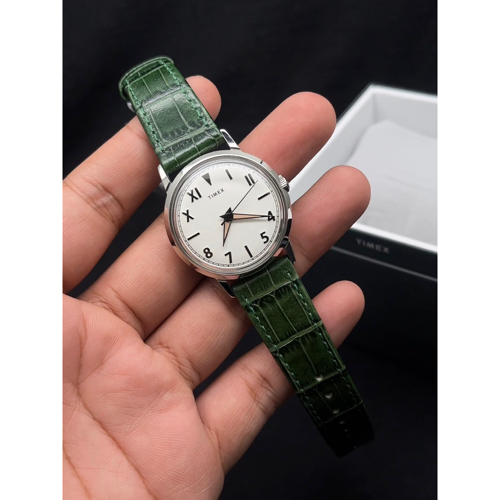 Timex Marlin TW2U96700 Hand Wind White Dial