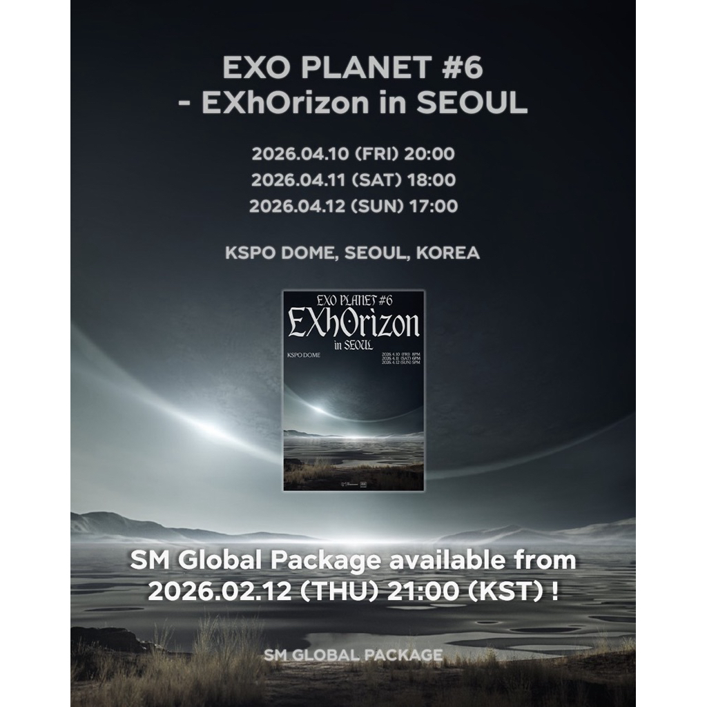 [EXO PLANET #6 - EXhOrizon in SEOUL] SM Global Package