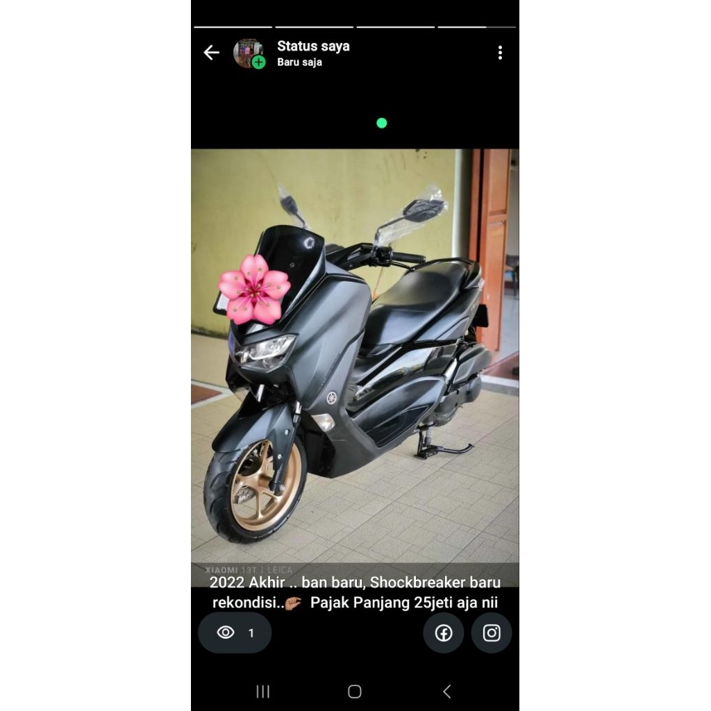 YAMAHA NMAX 2022 BULAN 11