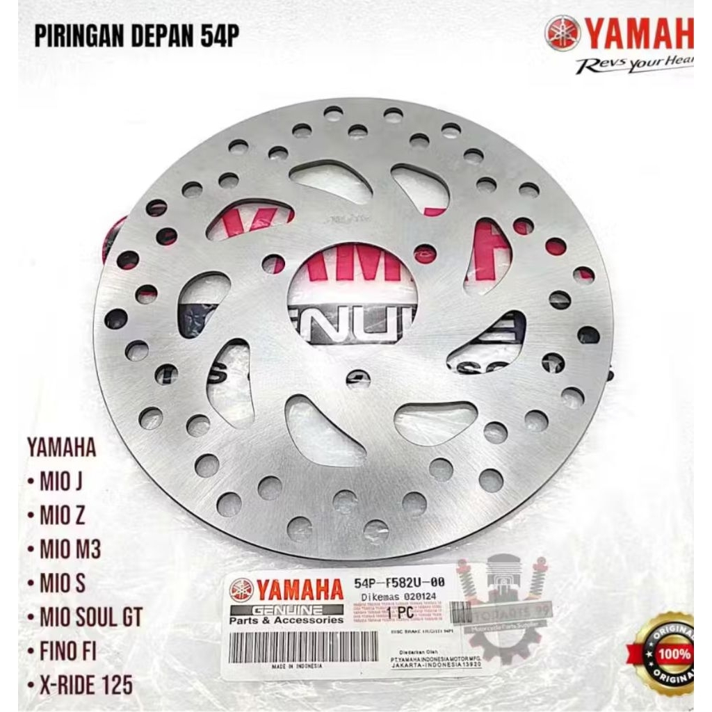 Piringan Cakram 54P Kode 54P-F582U-00 Original