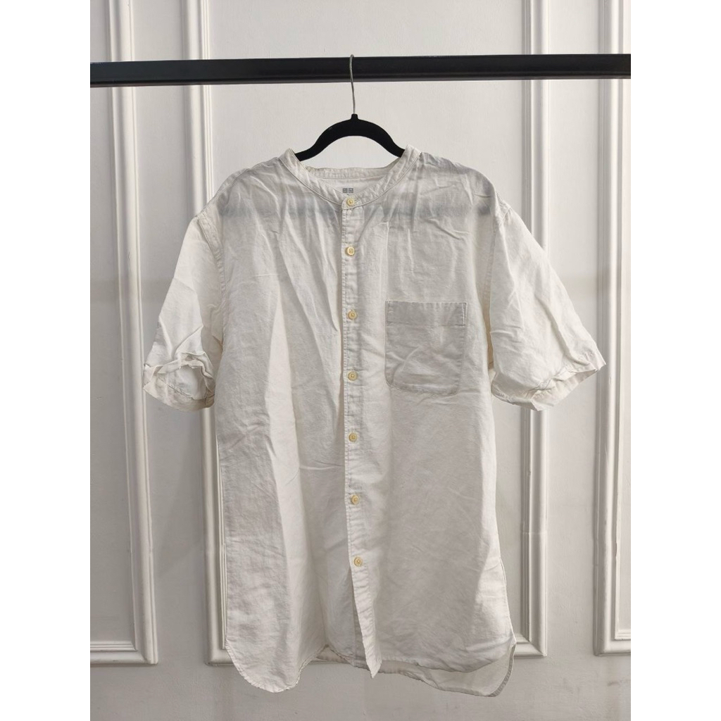 Preloved UNIQLO shanghai white shirt