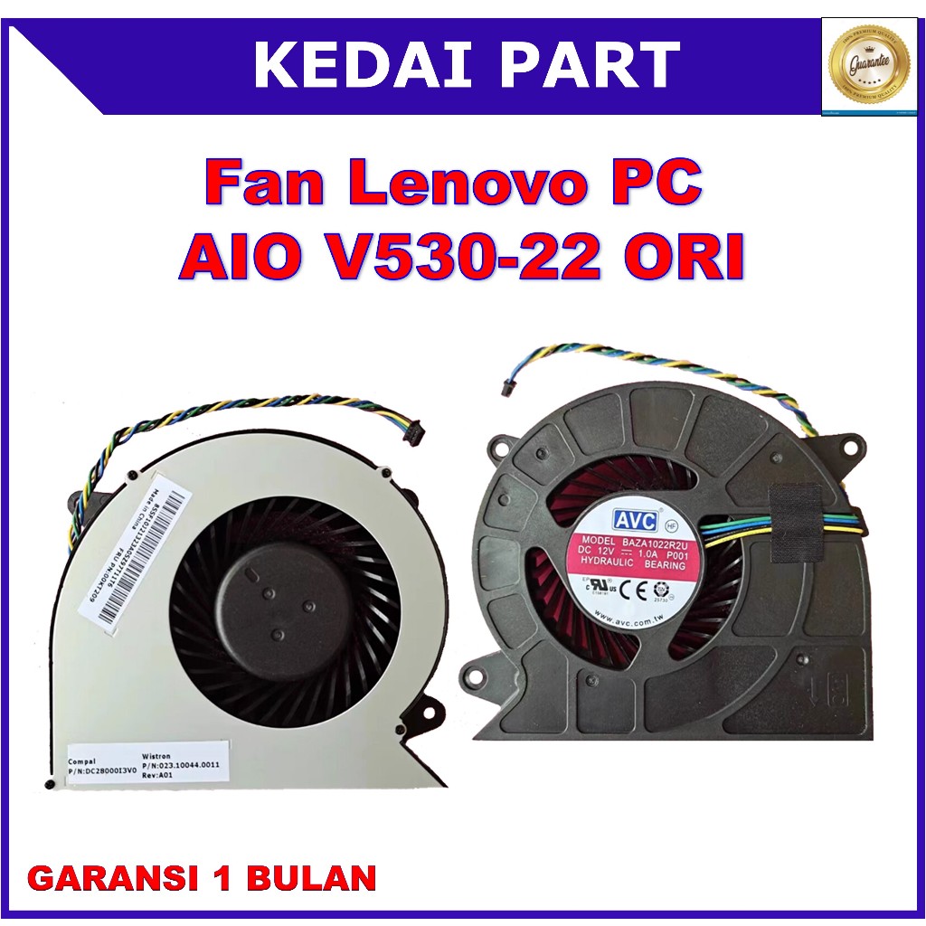 Fan Lenovo PC AIO V530-22 S5350 S3150 0KT209 V310Z Y910-27 520-22 ORI