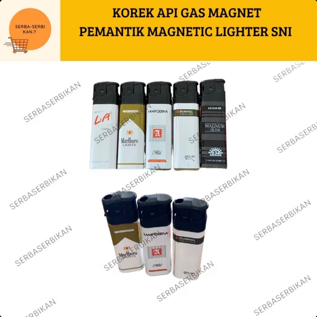 Korek Gas Magnet Rokok Berkualitas Tinggi