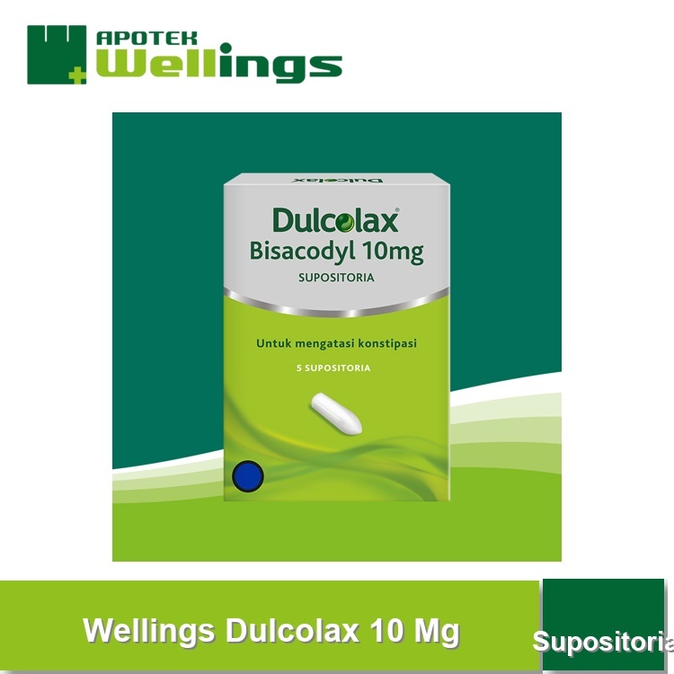 Wellings Dulcolax 10 Mg Supositoria
