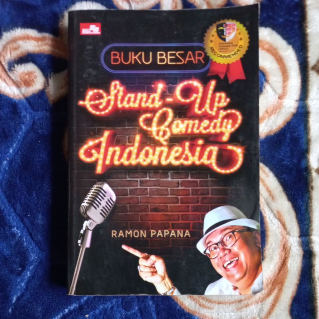 BUKU BESAR STAND UP COMEDY INDONESIA. RAMON PAPANA