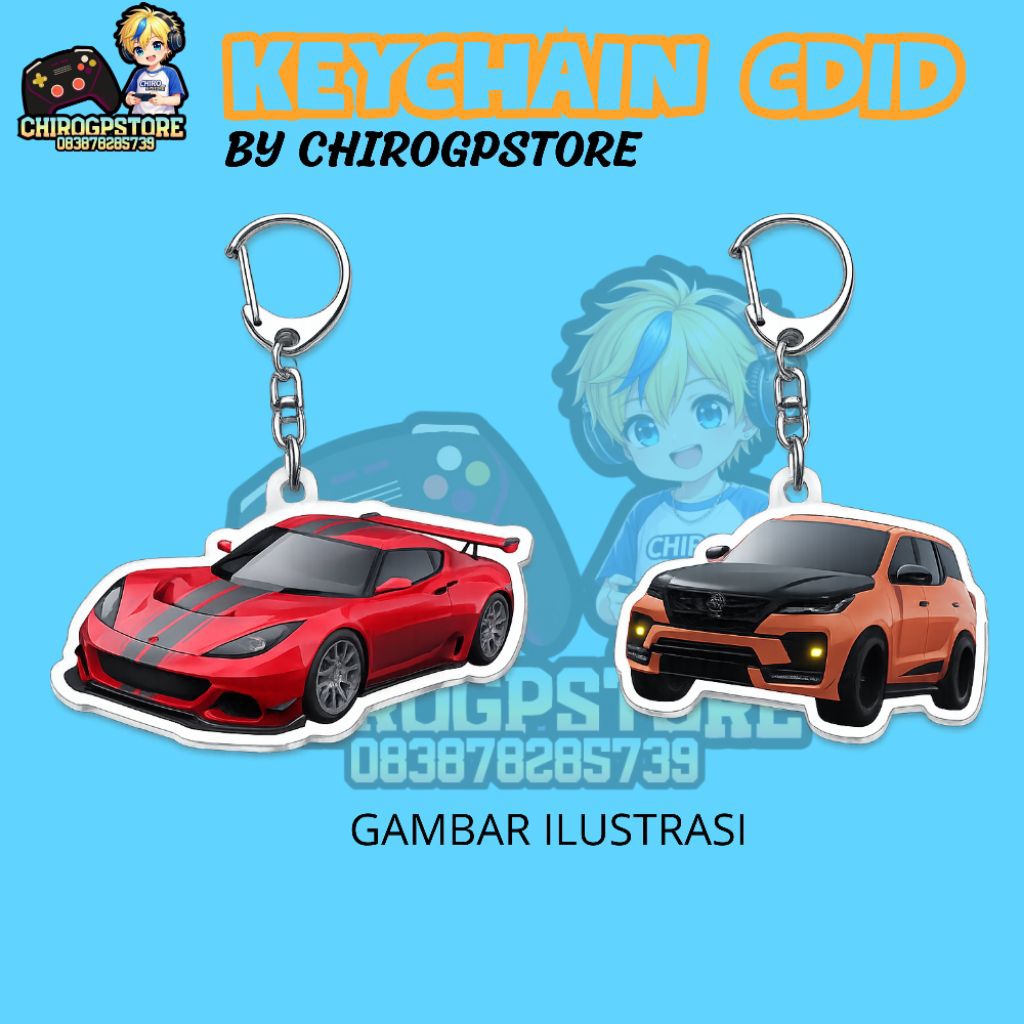 KEYCHAIN CDID BY CHIROGPSTORE
