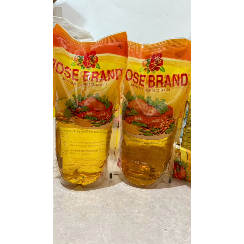 Minyak goreng rose brand 1L 1dus isi 12