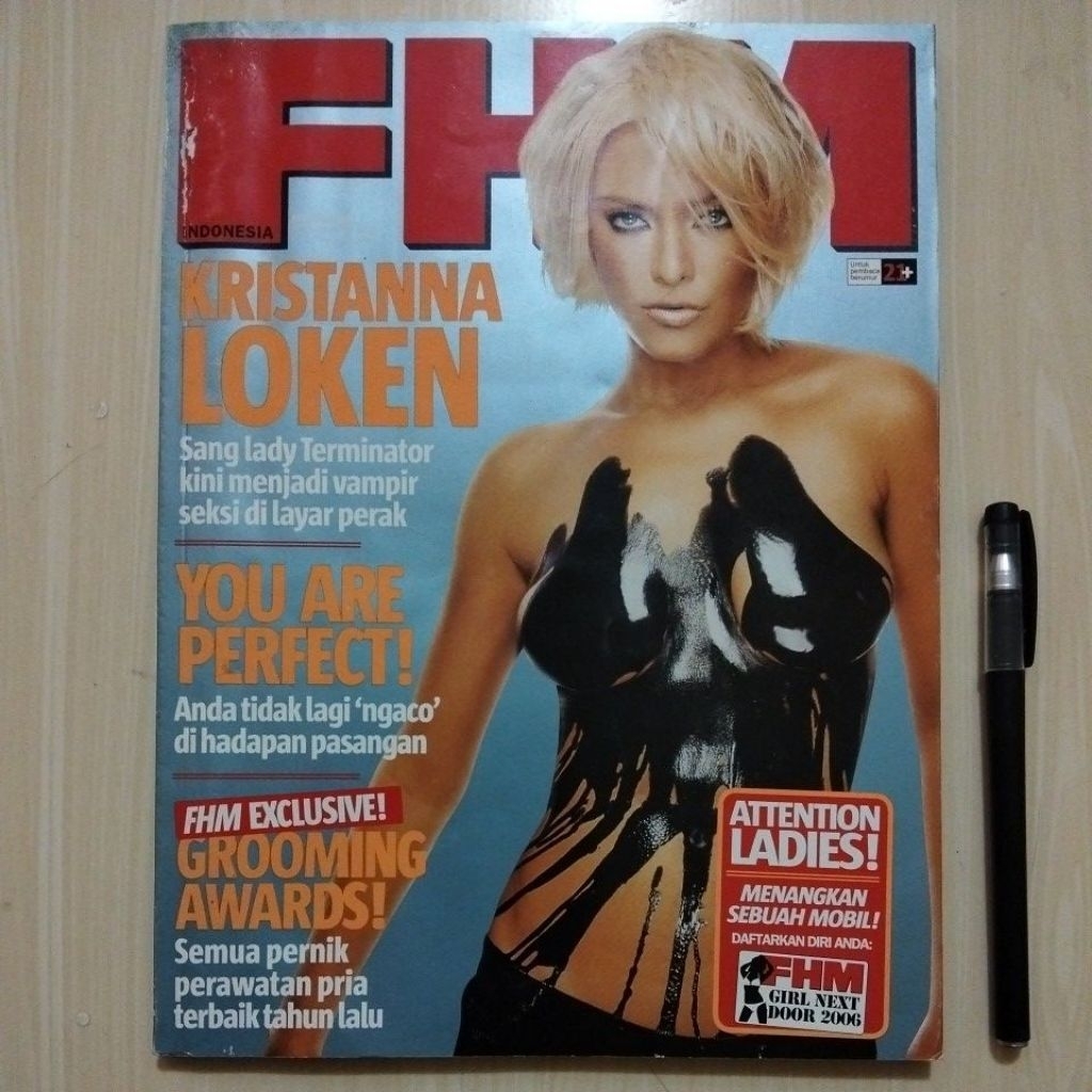 MAJALAH FHM INDONESIA - FEBRUARI 2006 - PLUS POSTER BESAR - Majalah Bekas Murah Original - B14