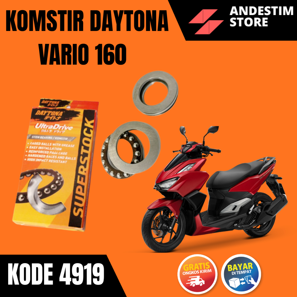 Komstir Daytona Honda Vario 160 Original 4919